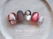 リング ザ ベル(ring the bell)/バレンタインチョコレートネイル