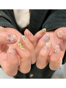 ディー ネイル アイラッシュ ヤバ(DEE nail×eyelash yaba)/b-7 90分アートフリー