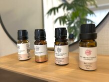 カルク(total salon)の雰囲気（その日のお身体の状態にあったアロマをお選びいただけます）