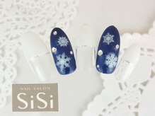 シシ(SiSi)/#冬 #雪の結晶 #ホワイト