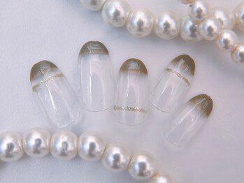 ティアリーネイル コレットマーレ店(Tiary Nail)/ストレートフレンチ