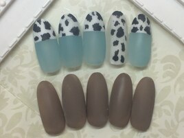 アシンメトリーネイル7000円税抜