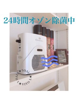 エル ビボ(L ViVO)/プラズマオゾンで空気から除菌中