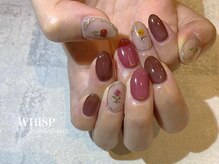 ウィスプ(WHISP)/フラワーネイル/パラジェル無料