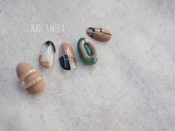 ネイルズ モダ(NAIL'S MODA)/2月の新作1/ブロッキング