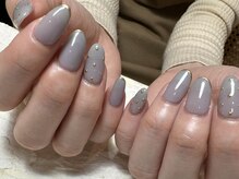 デューネイルスタジオ(dew nail studio)/ブルーグレーカラー