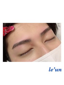 ルアン 表参道店/メンズ美眉毛スタイリング