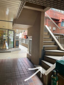 ギンナリー/2階への階段