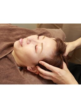 ヘッドスパで癒されたい