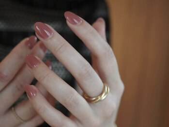 エーナイン 手稲店の写真/【新規*他店オフ無料】シンプルネイル￥3300!!/シンプル定額デザイン￥3500