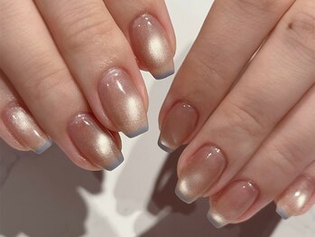 イエナネイル 都立大学(Yena Nail)/マグネット/スキニーフレンチ