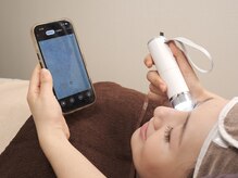 ココミエレ(COCO MIELE)の雰囲気（毛穴カメラで肌状態を確認してから施術します。）