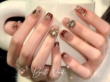 Best Nail 銀座店【ワンホンネイル・スカルプ・パラジェル・上品ジェルネイル】/正月ネイル