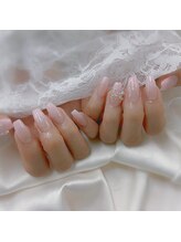 Wラメグラデーションスカルプ