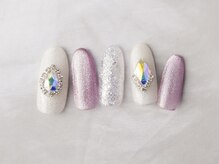 ネイルプラザ 河原町OPA店(NAIL PLAZA)/オーロラストーン韓国ネイル