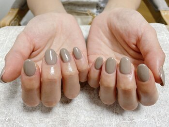 キキネイル 二子玉川(kikinail)/ワンカラー　グレージュ