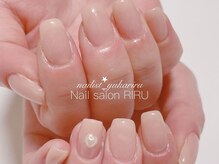 リル(RIRU)/シアーベージュ×ハートパール