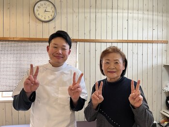 頭スッキリ整体サロン 伏見店/お客様とツーショット写真☆