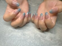 エンジェリック カラーズ(Angelic colors)/ブルーグラデーションネイル☆