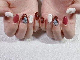 クリスマスネイル