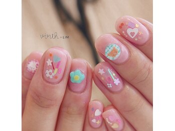 バースプラスリム(virth+LIM)/ジェルネイル120分制