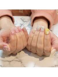 アシンメトリーネイル