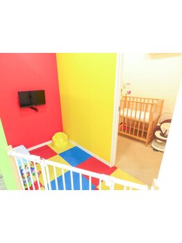 お子様同伴OKのサロン