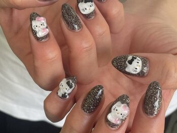 ゆびノさき/きてぃちゃんネイル