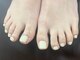 ネイルサロン ピーアンドビー(P&B)の写真/《フットネイルデビューご検討中の大人女性必見♪》丁寧なカウンセリングで理想の足元を叶えます◎