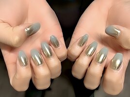ミラー×ミルキーカラー