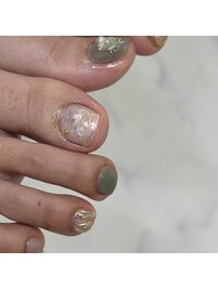 ニュアンスフットネイル