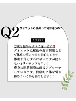 ヨサパーク ケイ(YOSA PARK Kei)/ダイエットとは、違うの？