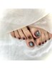 footnail◇ハンドネイルができない方も◇マグネットネイル.フットバス付￥6500