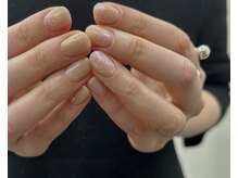 ハンドワークネイル(handworknail)/さりげない凹凸煌めきデザイン
