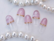 ティアリーネイル コレットマーレ店(Tiary Nail)/ストレートフレンチ