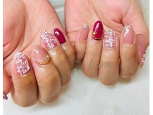 リーモ(Liimo)/ツイード　ピンク