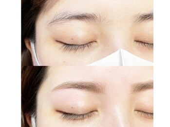グラッドネイル 新宿店(GLAD nail)の写真/［まつげメニュ-とSETも☆美眉アイブロウスタイリング］お顔の骨格に合わせて眉毛を整えます♪眉カラーあり