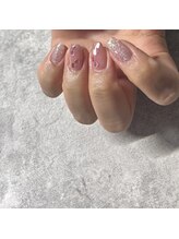 ルート12/ガーリーなハートネイル