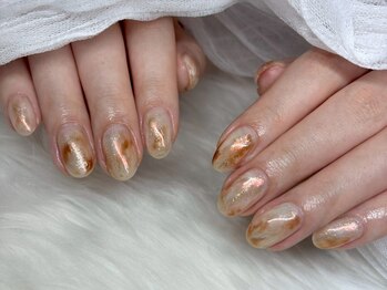 アース 新瑞橋店(HAIR & MAKE EARTH)の写真/リピーター多数！トレンドをおさえたデザインだけでなく、爪のお悩みも解決する美フォルムEARTHネイル★
