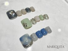 ネイルサロン マリキータ(MARIQUITA)/ニュアンス/フット/夏ネイル