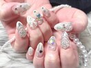 結晶/冬ネイル/持ち込み