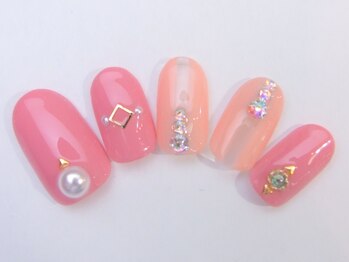 ネイルサロン ドレリッチ 大宮店(drerich)/ダスティーピンク