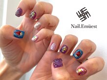ネイル エミュスト(Nail Emuest)/個性派ネイル/ハデネイル/mai