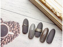 ネイルサロン&スクール ジーナ(GINA)/くすみ系リングネイル