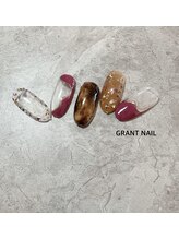 グラントネイル 和歌山店(GRANT NAIL)/押し花、ベッコウネイル