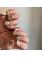 プリュネ(Prune)/成人式ネイル/マグネット