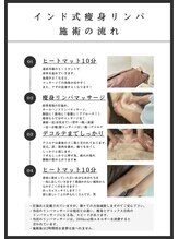 ディオーネ(Dione)/インド式痩身リンパ施術の流れ