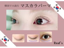 エステルーム リーフズ 大和店/まつげティント/マスカラパーマ