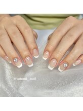 エムネイル ブランチ(Mネイル branch)/satomi担当:白フレンチ