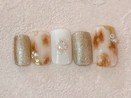 ニュアンスミラーネイル